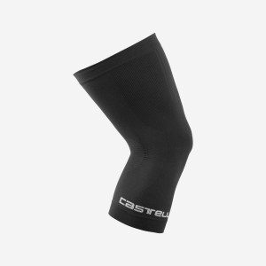 Aquecedor De Pernas Castelli PRO SEAMLESS KNEE WARMER Masculino Pretas | CJUYB5098