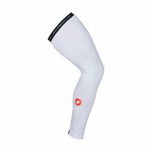 Aquecedor De Pernas Castelli UPF 50 + LIGHT LEG SLEEVES Feminino Branco | CRBTY8619