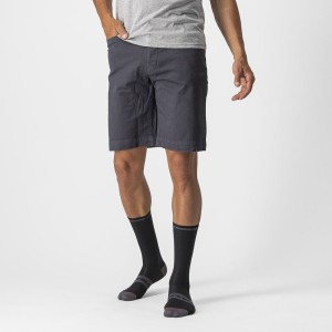 Calção Castelli VG 5 POCKET Masculino Azuis Escuro | VTJDL4769