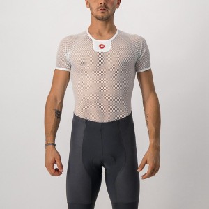 Camada Base Castelli CORE MESH 3 SS Masculino Branco | RETPB5947