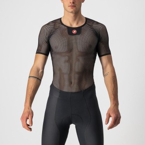 Camada Base Castelli CORE MESH 3 SS Masculino Pretas | QDOLM7905