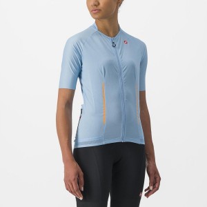 Camisa Castelli ENDURANCE W Feminino Azuis | TCLZI4326