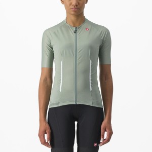 Camisa Castelli ENDURANCE W Feminino Verdes | BEXJF8126