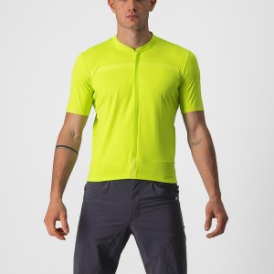 Camisa Castelli UNLIMITED ALLROAD Masculino Luz Verdes | NXCER6270