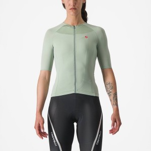 Camisa Castelli VELOCISSIMA 2 Feminino Verdes Azuis | QEPFR1630