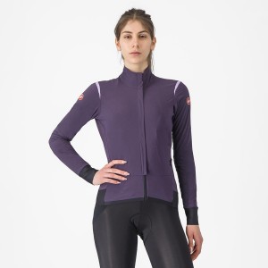 Casacos Castelli ALPHA FLIGHT ROS W Feminino Roxo | ANDPI4520