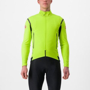 Casacos Castelli PERFETTO RoS 2 Masculino Luz Verdes Cinzentas Escuro | THLBD3156