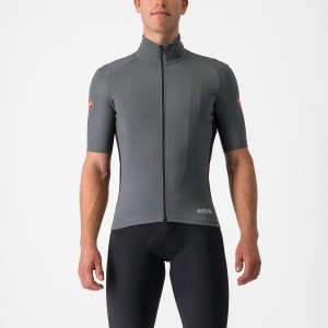 Casacos Castelli PERFETTO RoS 2 WIND Masculino Cinzentas | NQUKV8617