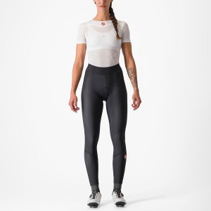 Leggings Castelli VELOCISSIMA THERMAL Feminino Pretas Pretas | HQTEU1485