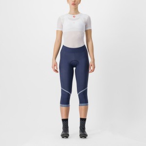 Leggings Castelli VELOCISSIMA THERMAL KNICKER Feminino Azuis Prateadas | SFZIH4075