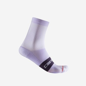 Meias Castelli ESPRESSO W 12 Feminino Roxo | XHADJ9423