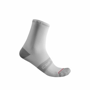 Meias Castelli SUPERLEGGERA T 12 Masculino Branco | RXWKL3597