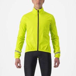 Proteção Castelli EMERGENCY 2 RAIN Masculino Luz Verdes | KIWAV8079