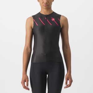 Ternos Castelli FREE 2 W TRI SINGLET Feminino Pretas | UWYRD3148