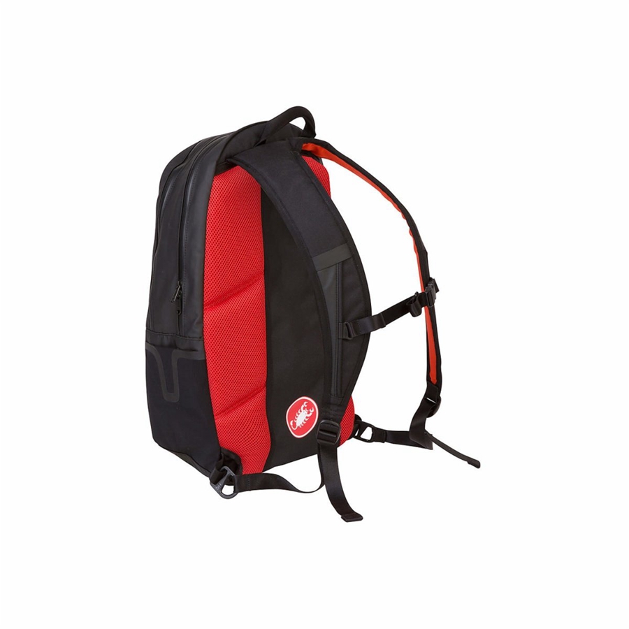 Bolsas Castelli GEAR BACKPACK Feminino Pretas | AMZPF4072