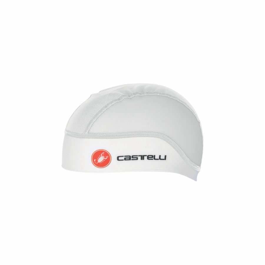 Boné Castelli SUMMER SKULL Masculino Branco | MIOZB3714