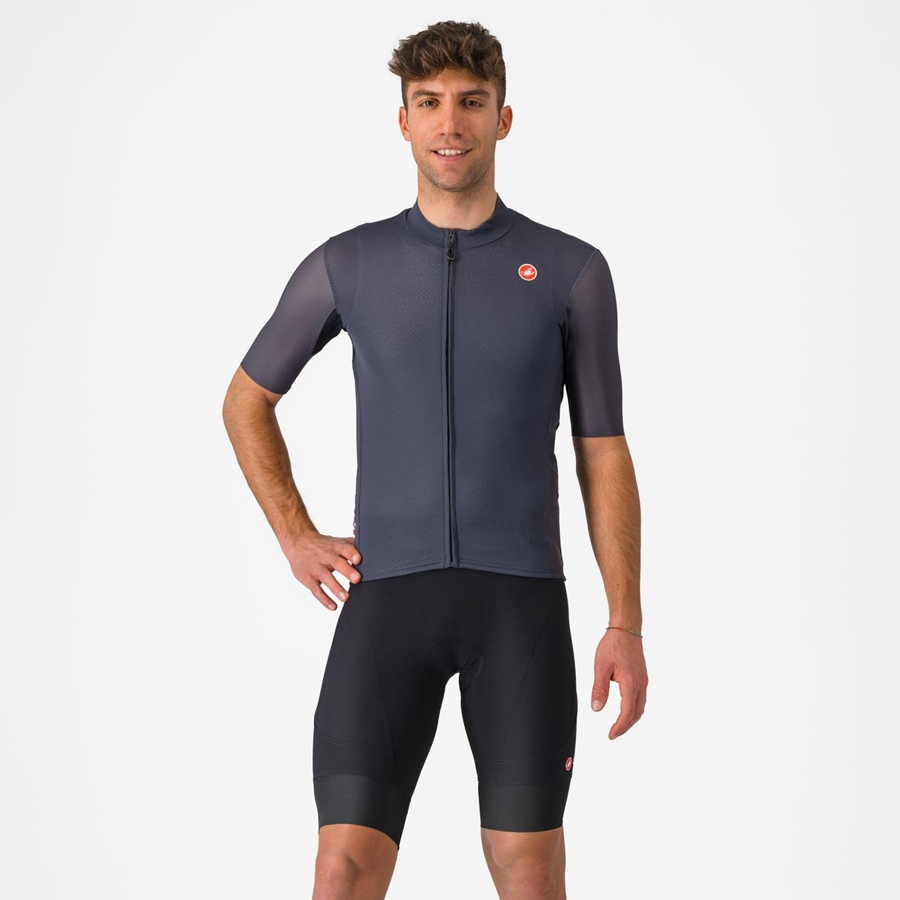 Calção Castelli ENDURANCE 3 Masculino Pretas | YUOAG6542