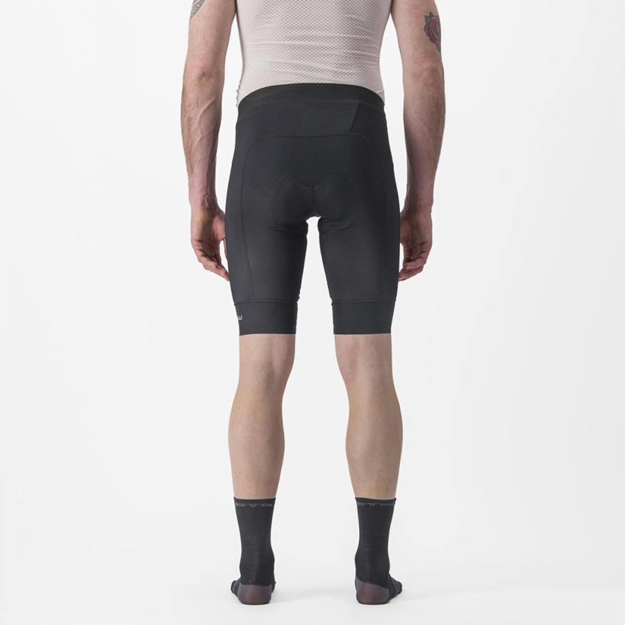 Calção Castelli TRAIL LINER Masculino Pretas | VJDAR2538