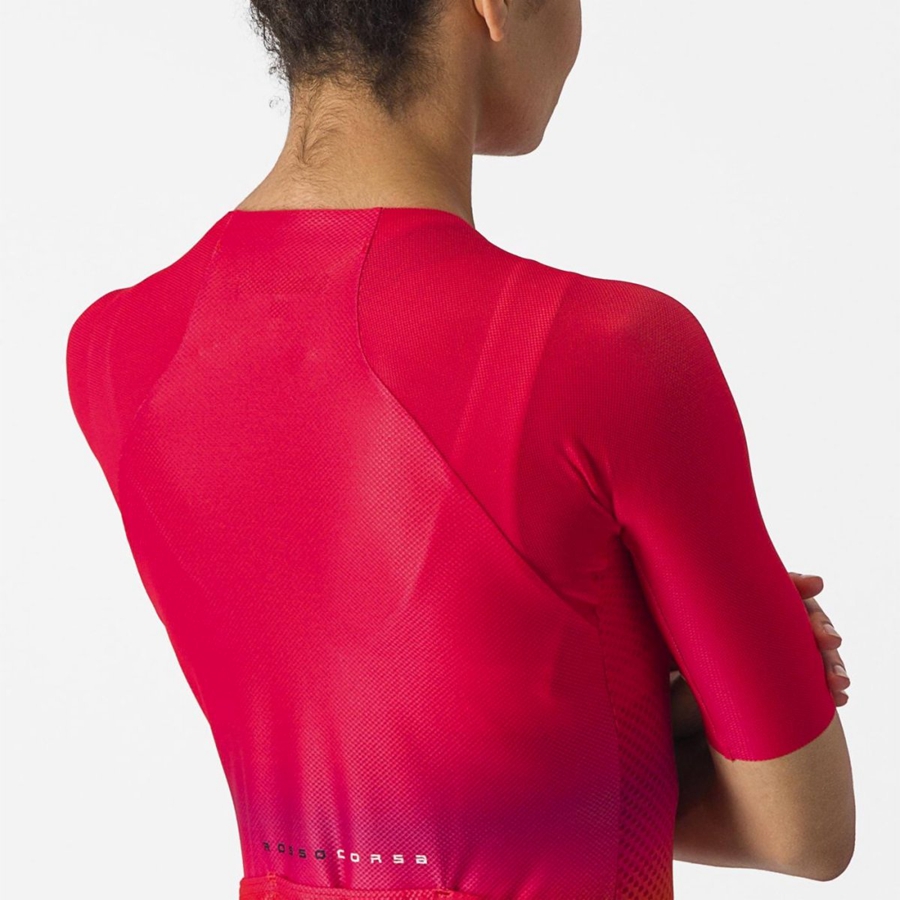 Camisa Castelli CLIMBER'S 4.0 W Feminino Rosa | VJFYP9150