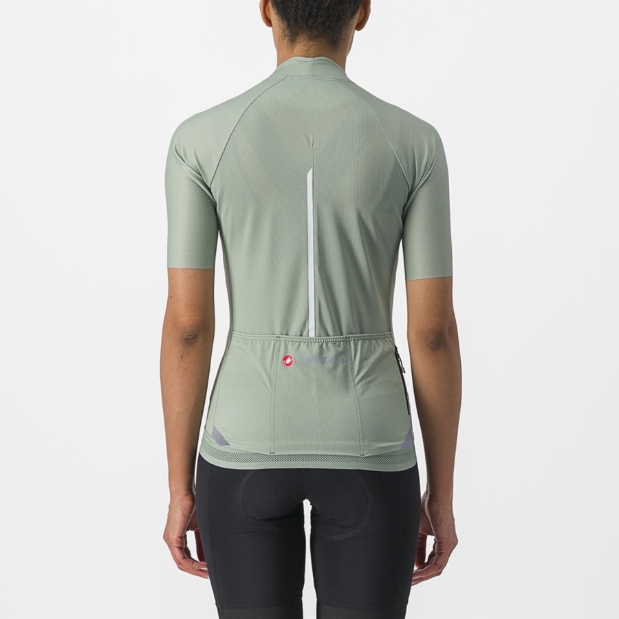 Camisa Castelli ENDURANCE W Feminino Verdes | BEXJF8126