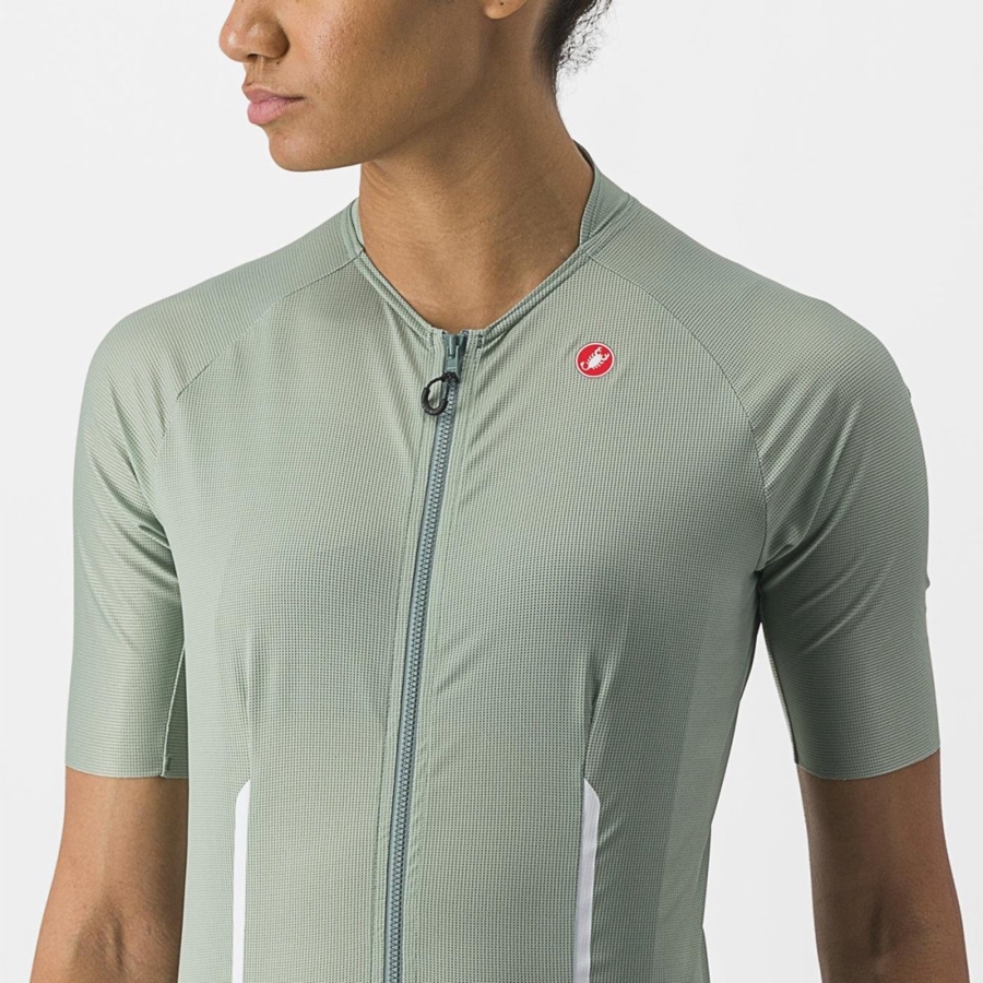 Camisa Castelli ENDURANCE W Feminino Verdes | BEXJF8126