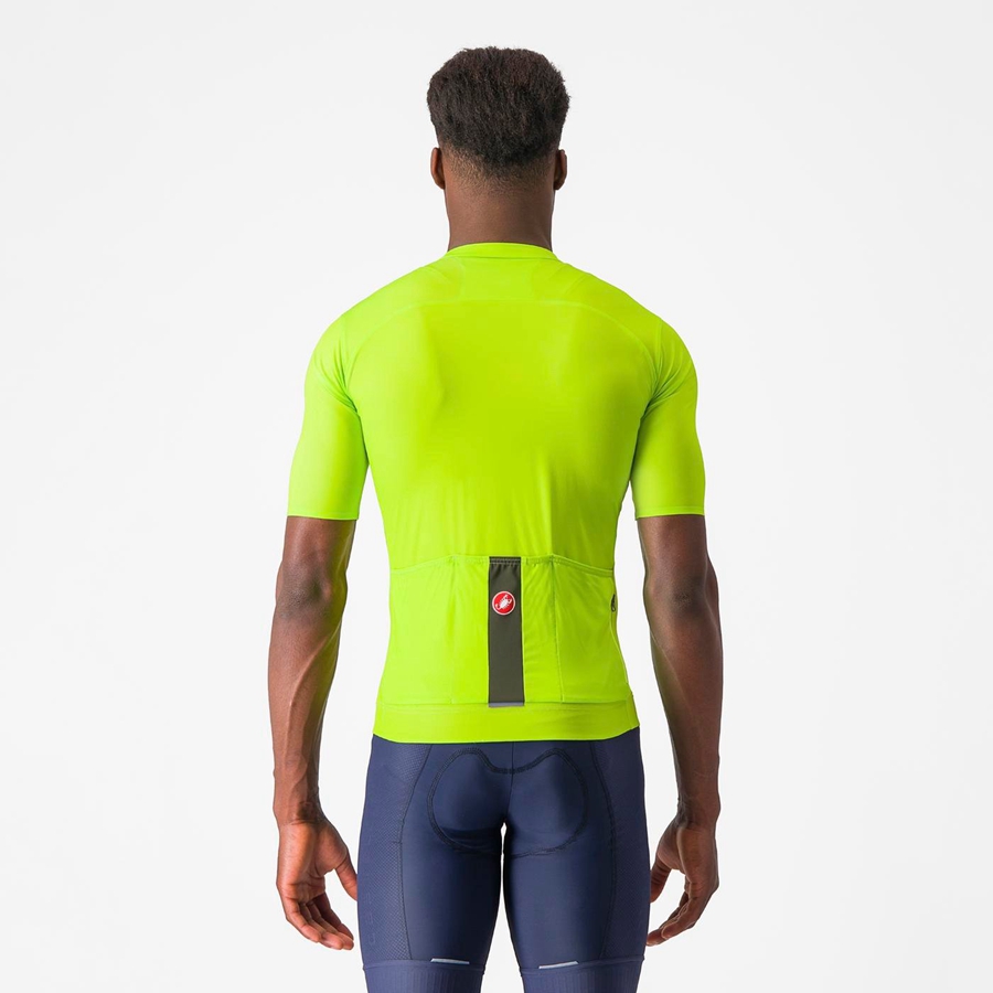 Camisa Castelli PROLOGO LITE Masculino Luz Verdes Verdes Escuro | ASTLJ3208