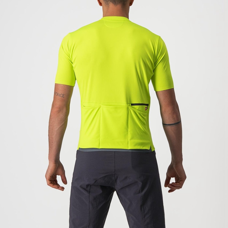 Camisa Castelli UNLIMITED ALLROAD Masculino Luz Verdes | NXCER6270