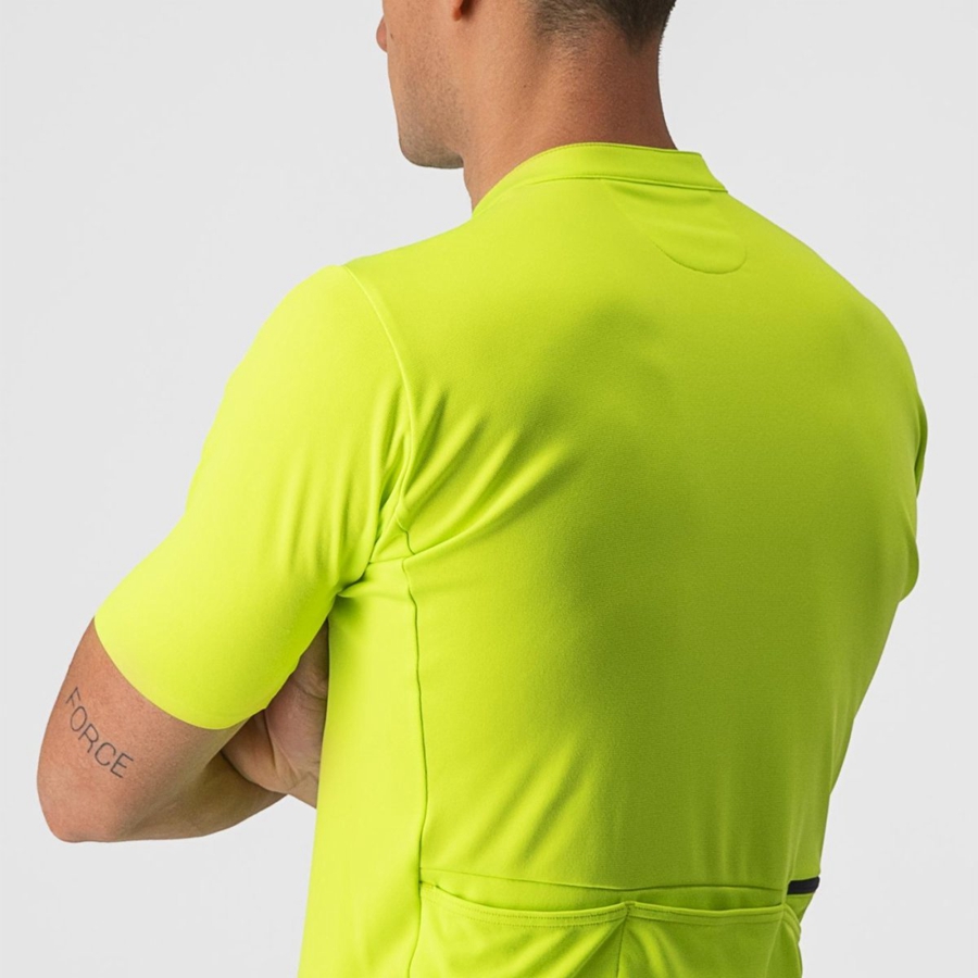 Camisa Castelli UNLIMITED ALLROAD Masculino Luz Verdes | NXCER6270