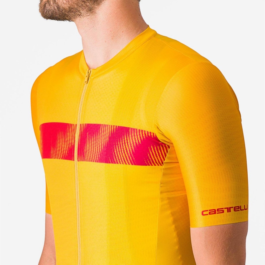 Camisa Castelli UNLIMITED ENDURANCE Masculino Vermelhas | PQTIV6728