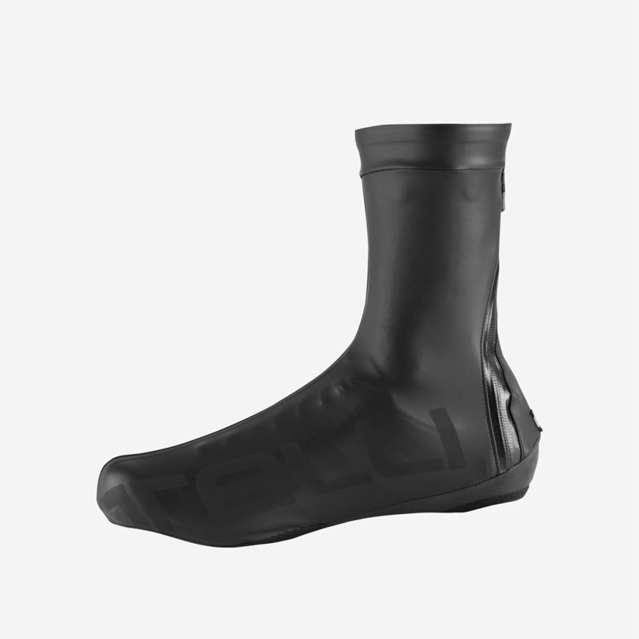 Capas Para Sapatos Castelli PIOGGERELLA Masculino Pretas | RPSMW9624