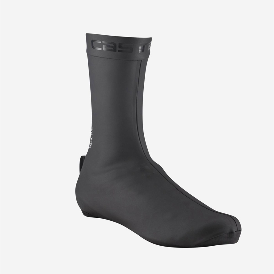 Capas Para Sapatos Castelli PIOGGIA 4 Masculino Pretas | LJAXK0532