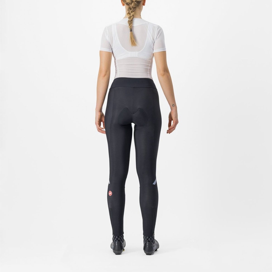 Leggings Castelli ENTRATA W Feminino Pretas | MNPYD0587