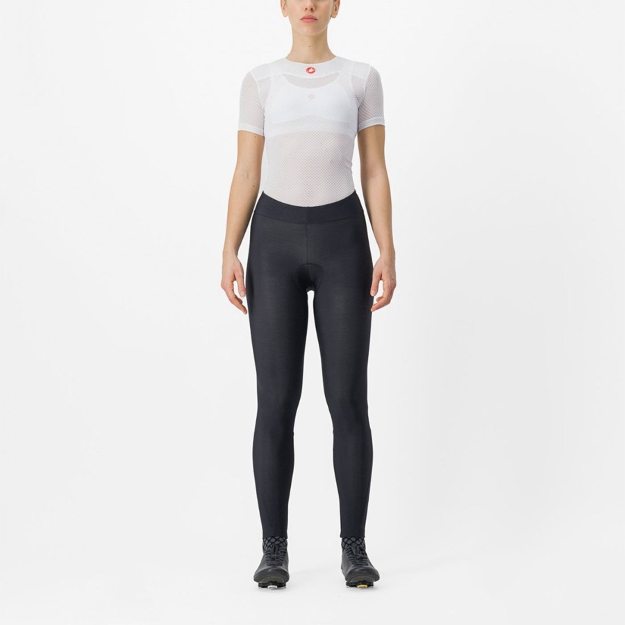 Leggings Castelli ENTRATA W Feminino Pretas | MNPYD0587