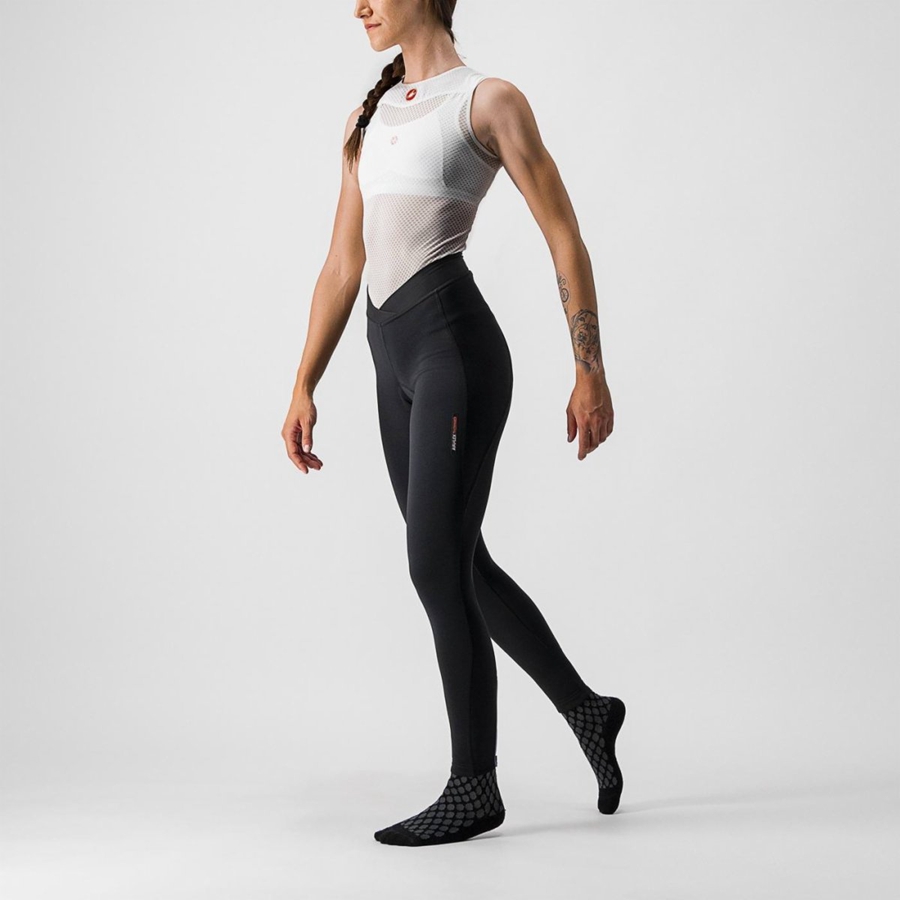 Leggings Castelli MENO WIND W Feminino Pretas | VGPXD1058