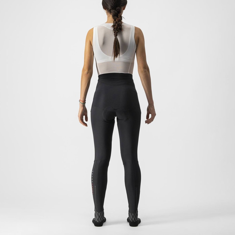 Leggings Castelli SORPASSO RoS W Feminino Pretas | HYSFN6389