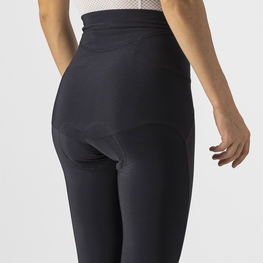 Leggings Castelli SORPASSO RoS W Feminino Pretas | HYSFN6389