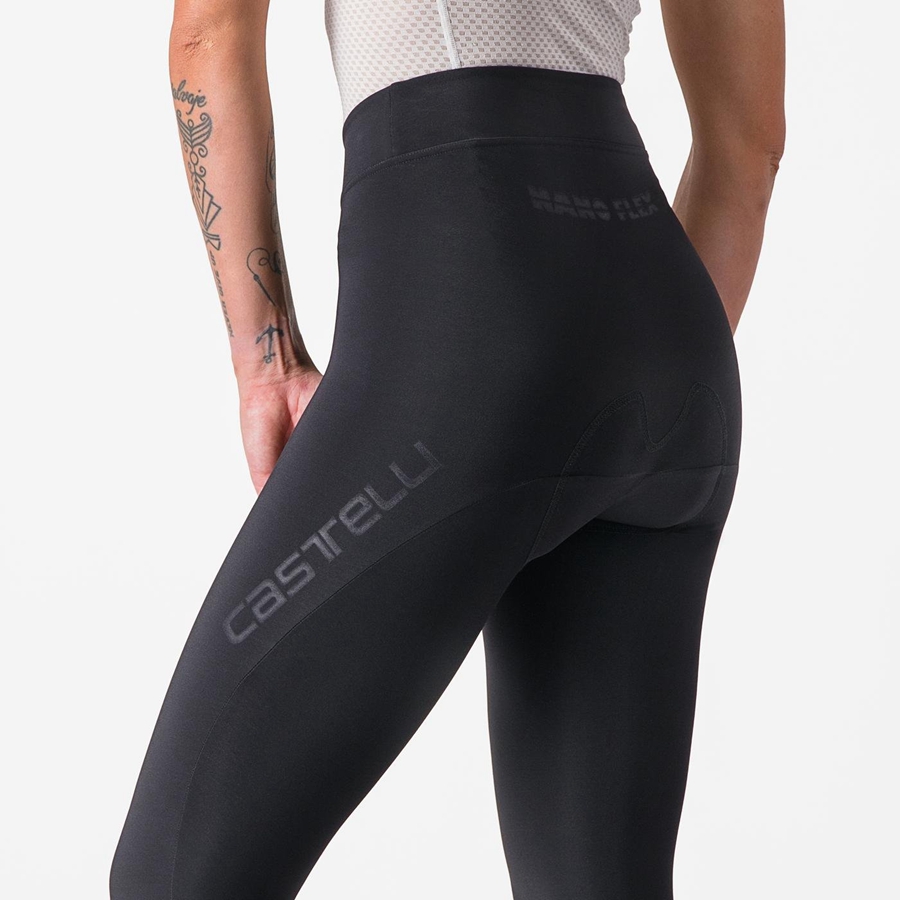 Leggings Castelli TUTTO NANO W Feminino Pretas | ONGUA4207