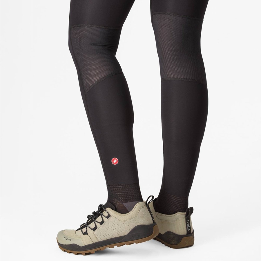 Leggings Castelli UNLIMITED TRAIL W Feminino Pretas | DCJXM4765