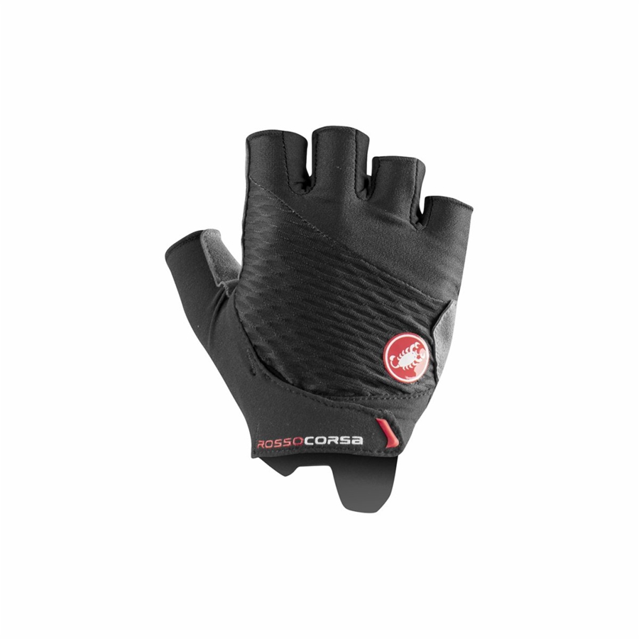 Luvas Castelli ROSSO CORSA 2 W Feminino Pretas | HYUBW6840