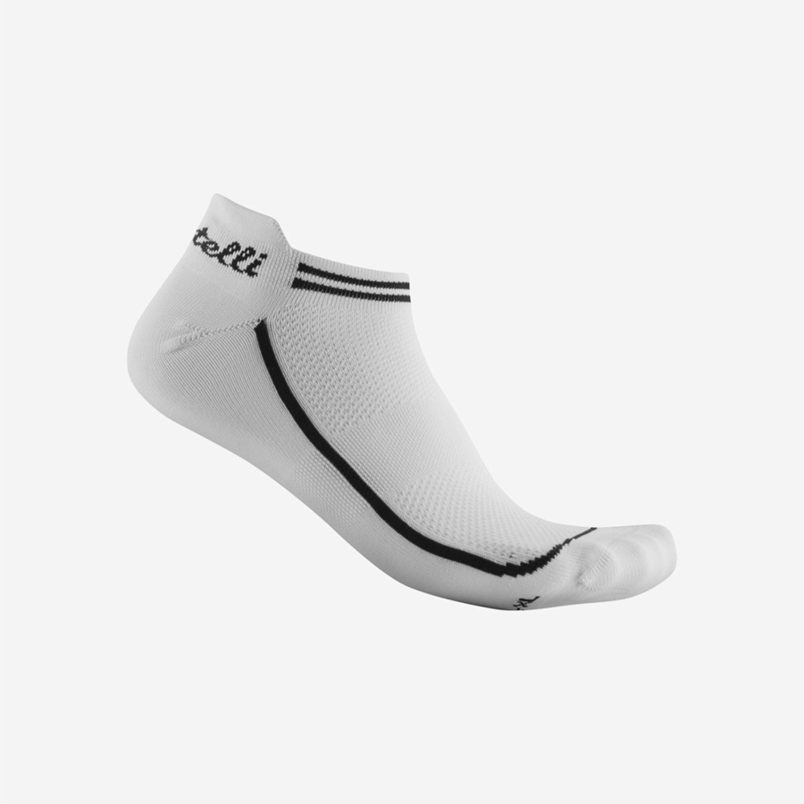 Meias Castelli INVISIBILE Feminino Branco | JHRFS1635