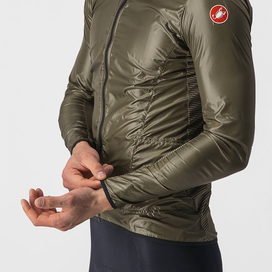 Proteção Castelli ARIA SHELL Masculino Marrom | PCNAE1537