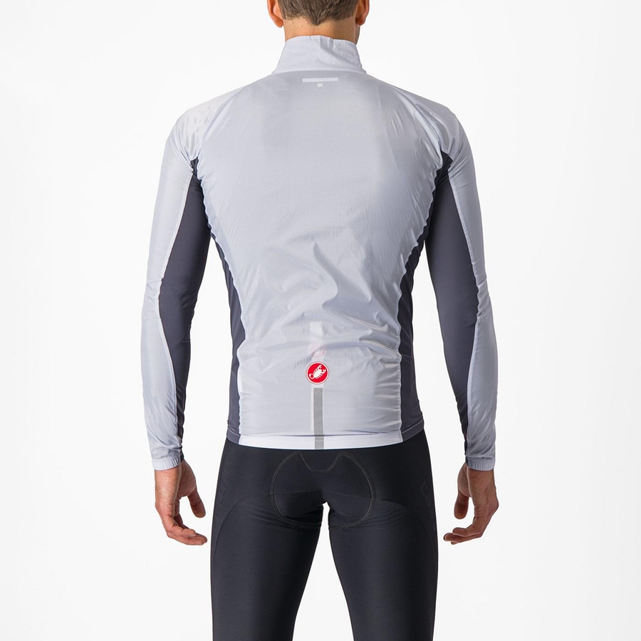 Proteção Castelli SQUADRA STRETCH Masculino Prateadas Cinzentas Cinzentas Escuro | ICPQO8230