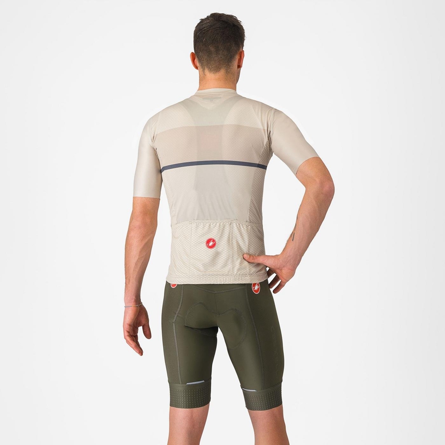 Shorts Com Babador Castelli COMPETIZIONE Masculino Verdes Escuro | ITAUO2618